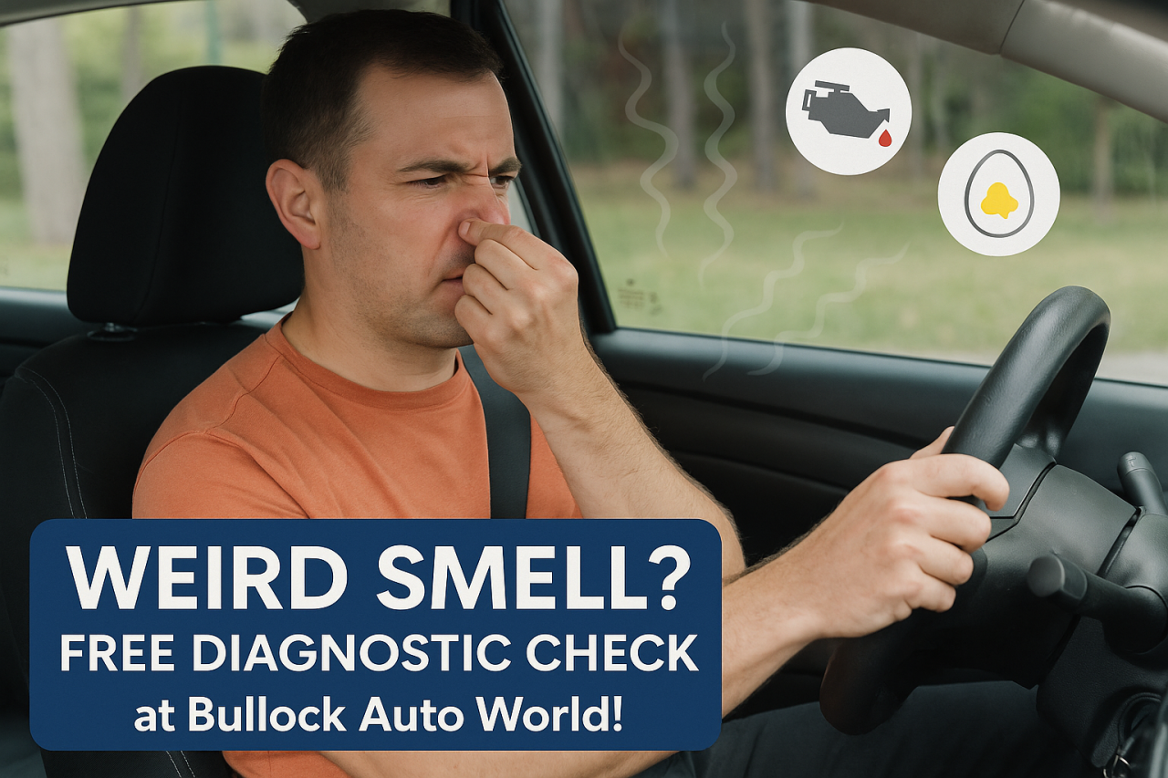 What That Weird Smell in Your Car Might Be Telling You
